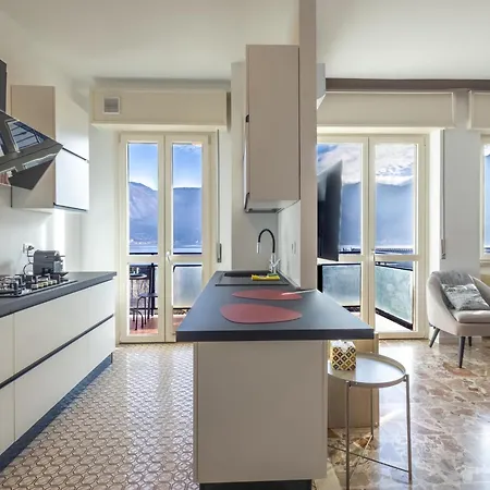 Apartment Balcony View By Interhome Lovere