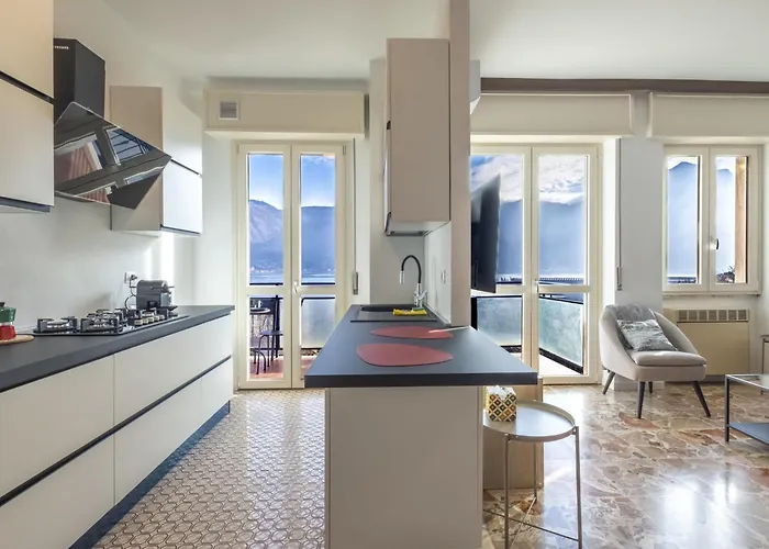 Apartment Balcony View By Interhome Lovere